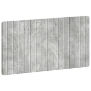 Hoofdbord 100 cm betongrijs bewerkt hout