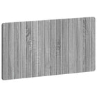Hoofdbord 100x3x50 cm grijs sonoma bewerkt hout wandmontage