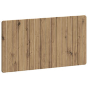 Hoofdbord 100x3x50 cm bewerkt hout Artisanaal eiken