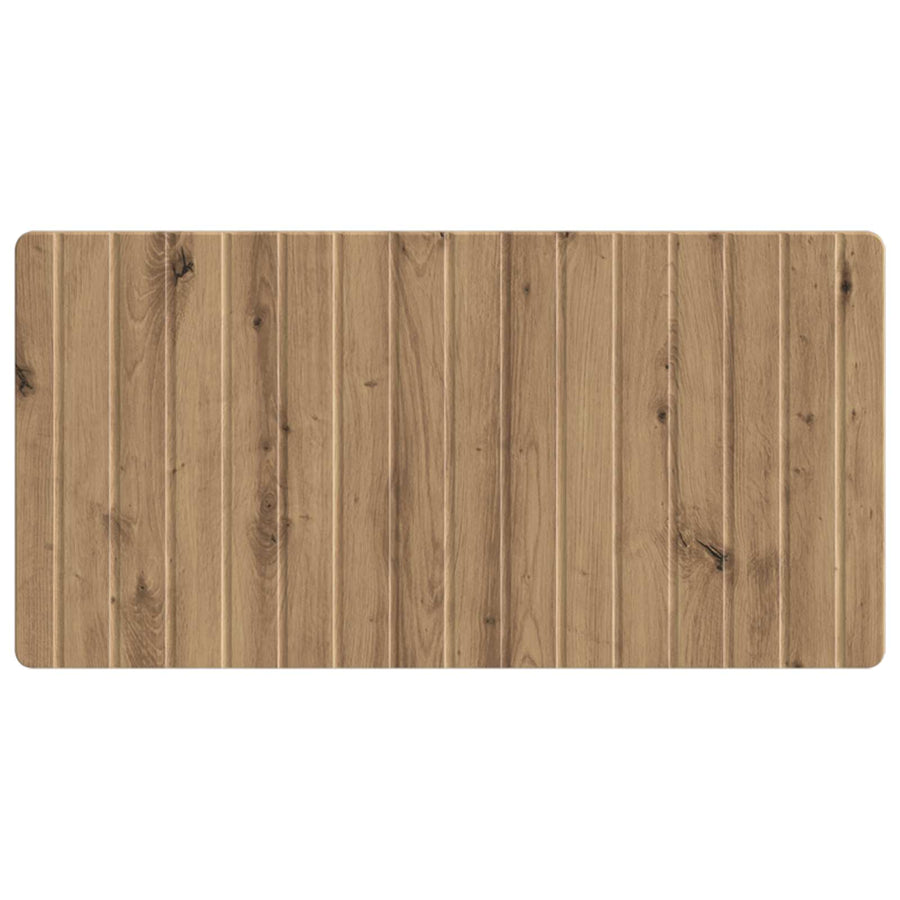 Wandgemonteerd Hoofdeinde ZWOLLE Artisanaal eiken Bewerkt hout