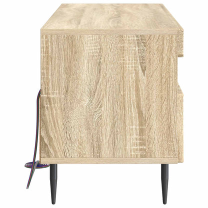 LED tv-meubel Sonoma Eiken Bewerkt hout