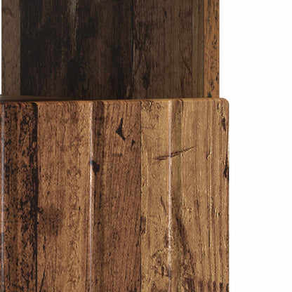 LED tv-meubel Oud hout Bewerkt hout