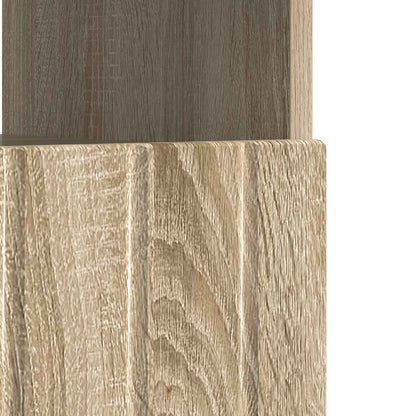 LED tv-meubel ZWOLLE Sonoma Eiken Bewerkt hout