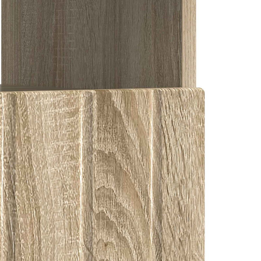LED tv-meubel ZWOLLE Sonoma Eiken Bewerkt hout