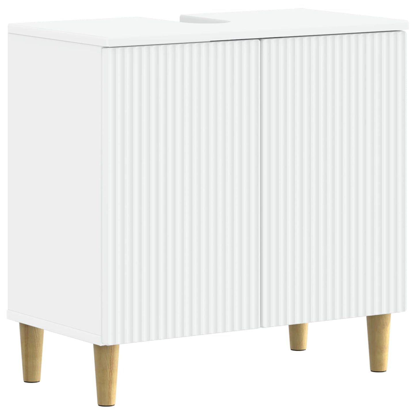 Badkamer wastafelkast ARNHEM Wit 59,5 x 31,5 x 59 cm