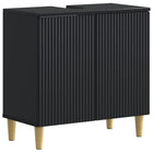 Badkamer wastafelkast ARNHEM Zwart 59,5 x 31,5 x 59 cm