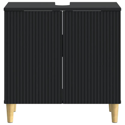 Badkamer wastafelkast ARNHEM Zwart 59,5 x 31,5 x 59 cm