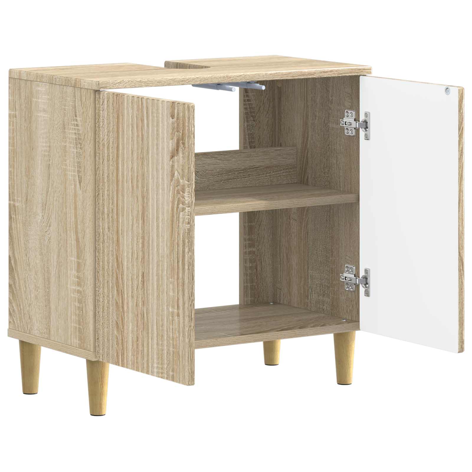 Badkamer wastafelkast ARNHEM Sonoma Eiken 59,5 x 31,5 x 59 cm