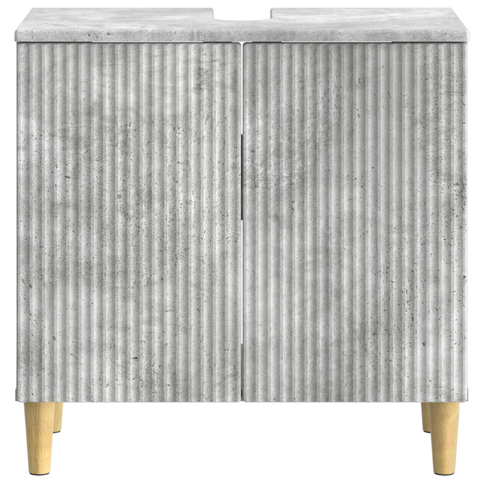 Badkamer wastafelkast ARNHEM Betongrijs 59,5 x 31,5 x 59 cm