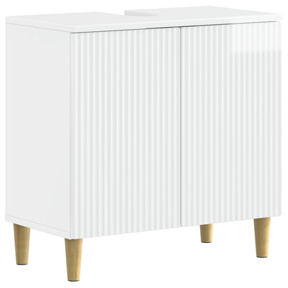 Badkamer wastafelkast ARNHEM Hoogglans Wit 59,5 x 31,5 x 59 cm