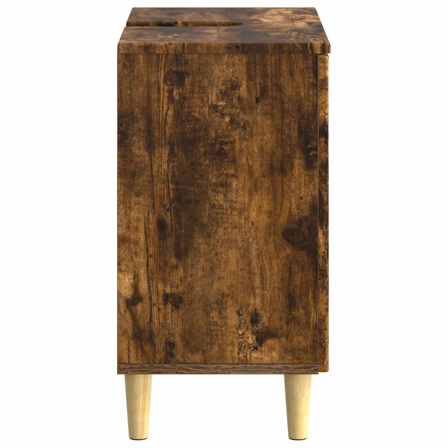 Badkamer wastafelkast ARNHEM Gerookt eiken 59,5 x 31,5 x 59 cm