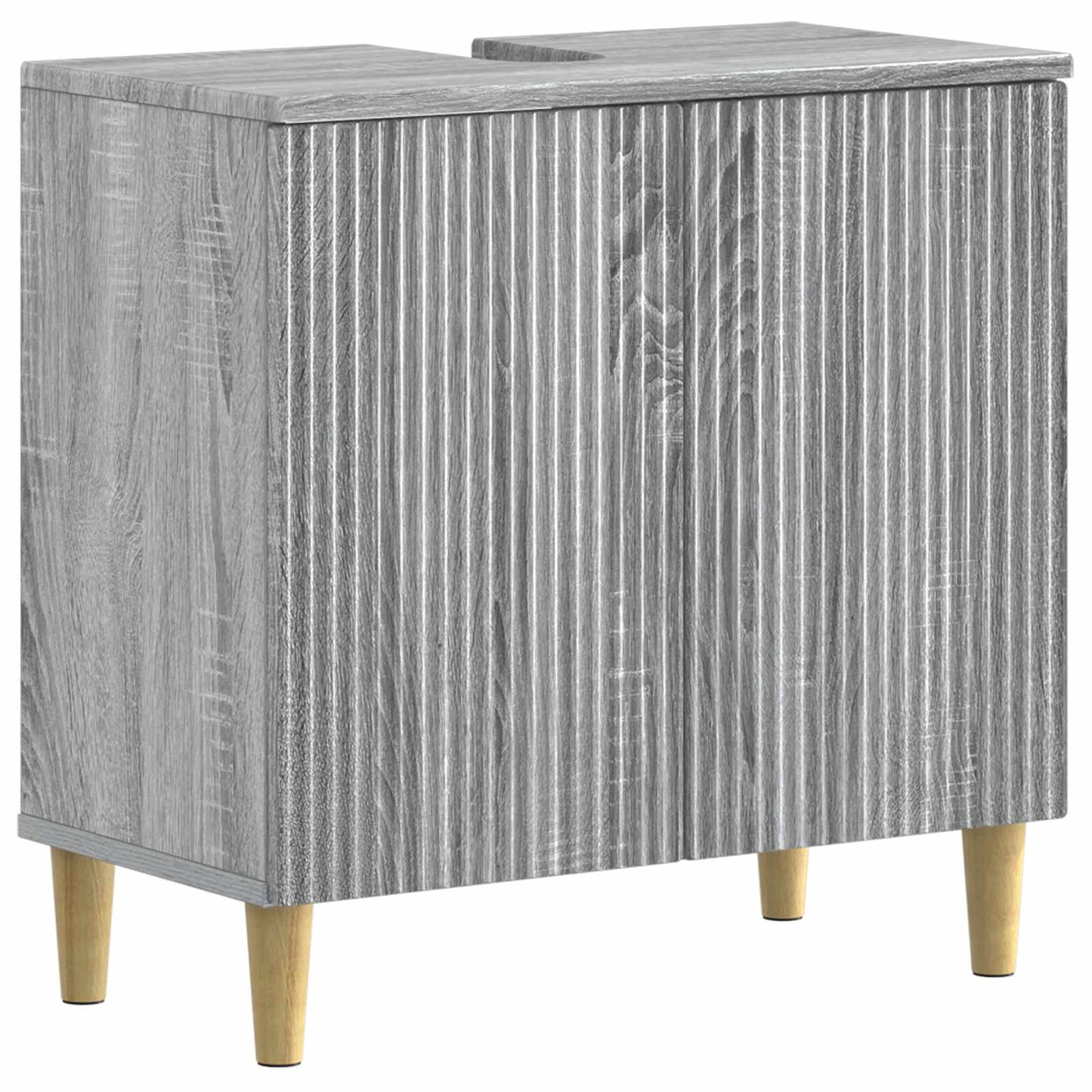 Badkamer wastafelkast ARNHEM Grijs Sonoma 59,5 x 31,5 x 59 cm