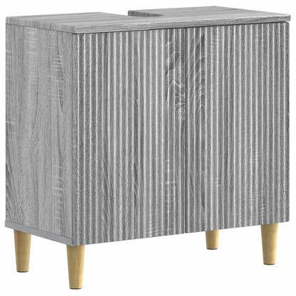 Badkamer wastafelkast ARNHEM Grijs Sonoma 59,5 x 31,5 x 59 cm