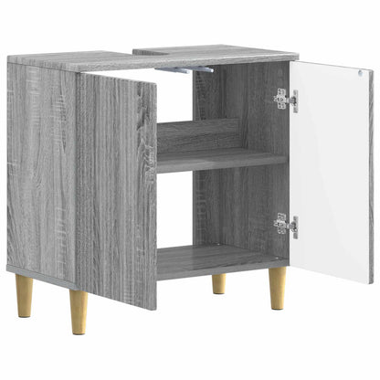 Badkamer wastafelkast ARNHEM Grijs Sonoma 59,5 x 31,5 x 59 cm