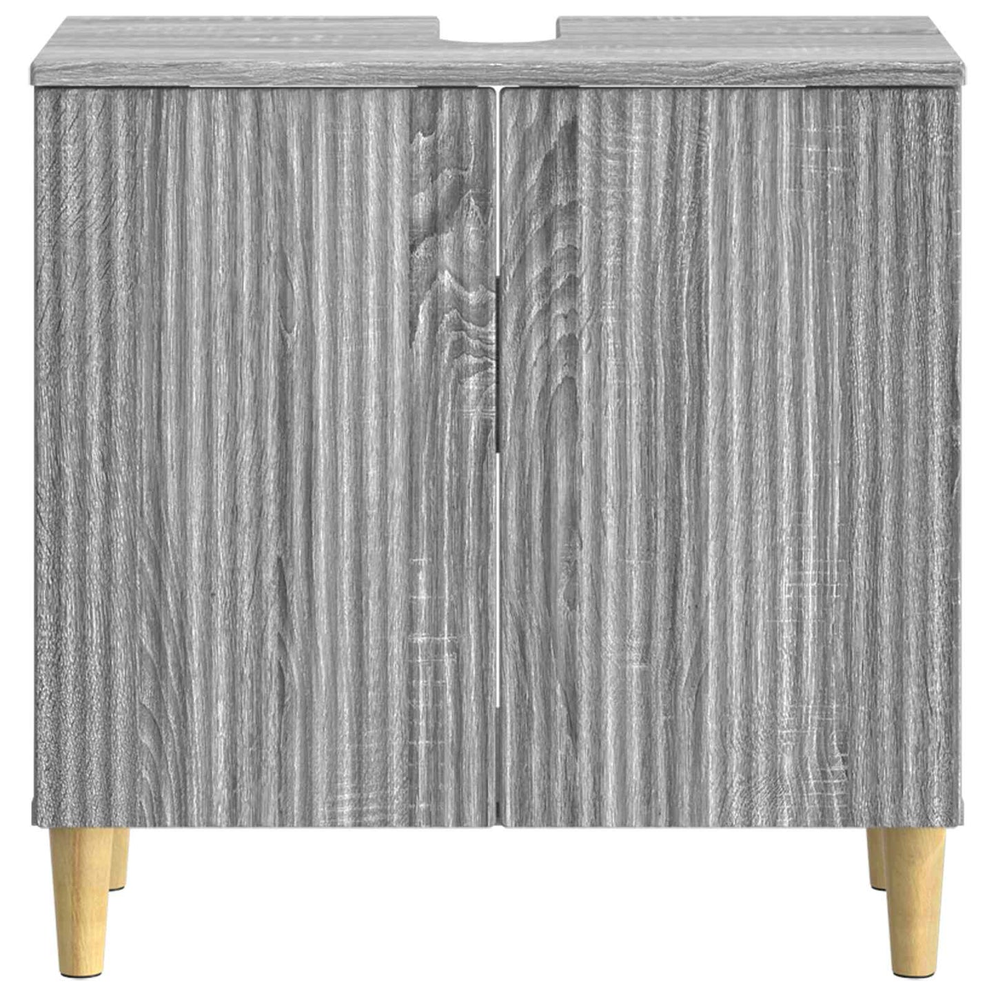 Badkamer wastafelkast ARNHEM Grijs Sonoma 59,5 x 31,5 x 59 cm