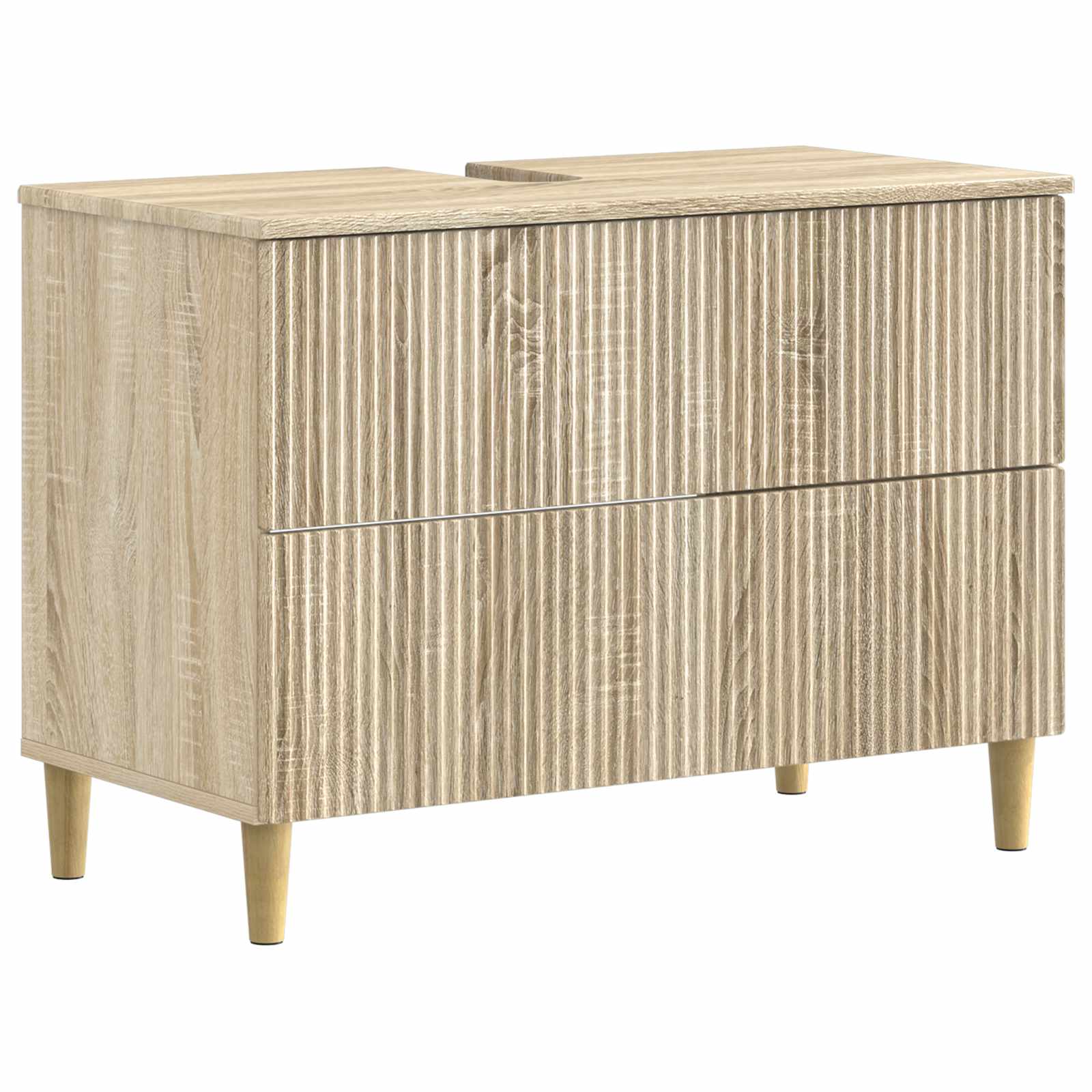 Badkamer wastafelkast ARNHEM Sonoma Eiken 82 x 41 x 59 cm