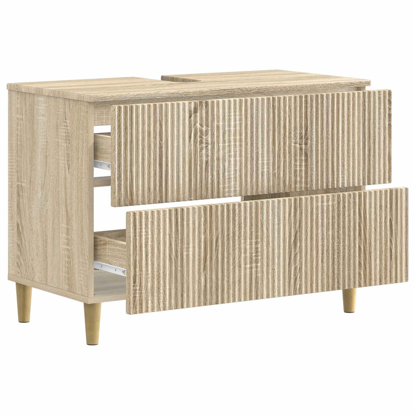 Badkamer wastafelkast ARNHEM Sonoma Eiken 82 x 41 x 59 cm