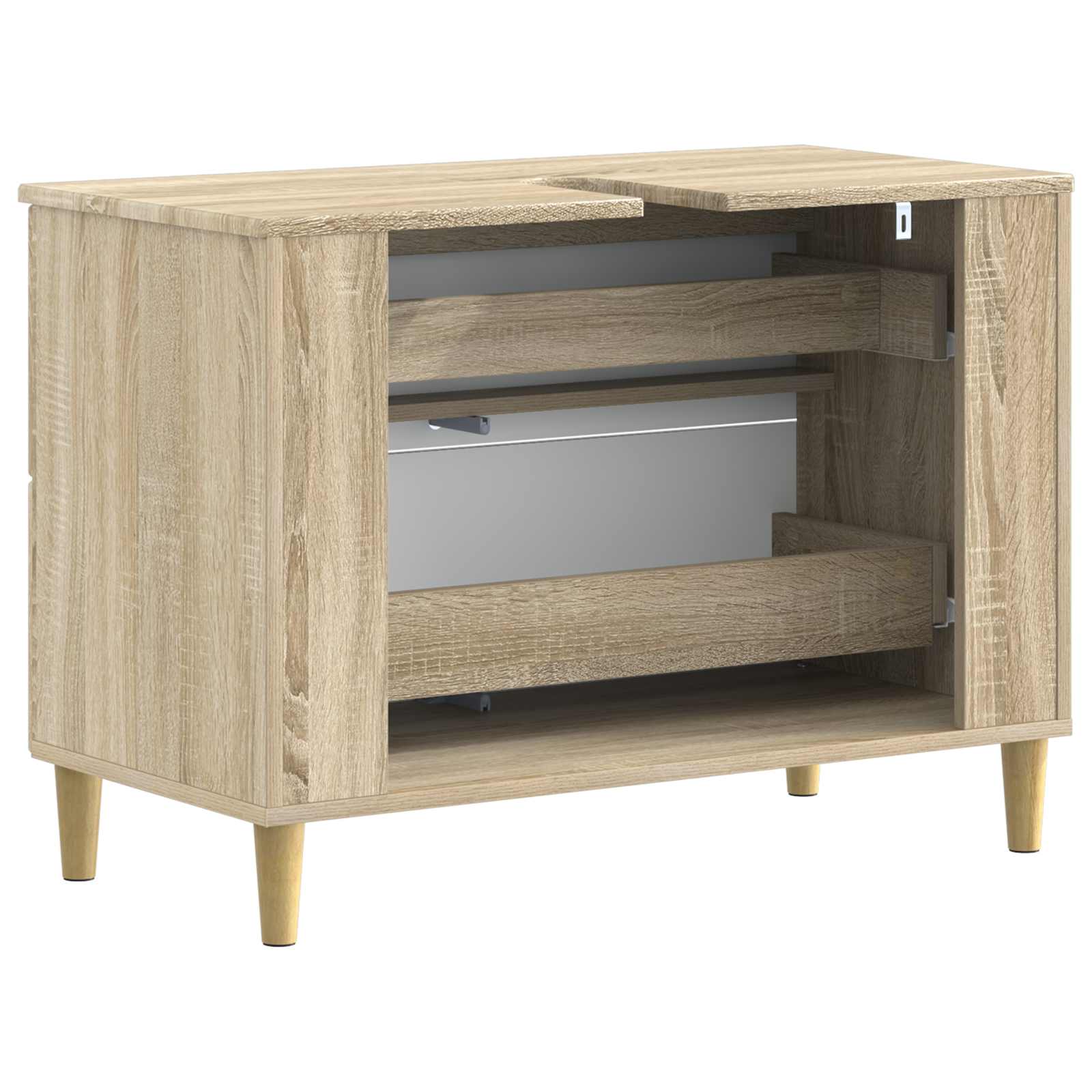 Badkamer wastafelkast ARNHEM Sonoma Eiken 82 x 41 x 59 cm