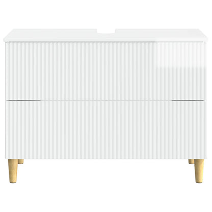 Badkamer wastafelkast ARNHEM Hoogglans Wit 82 x 41 x 59 cm