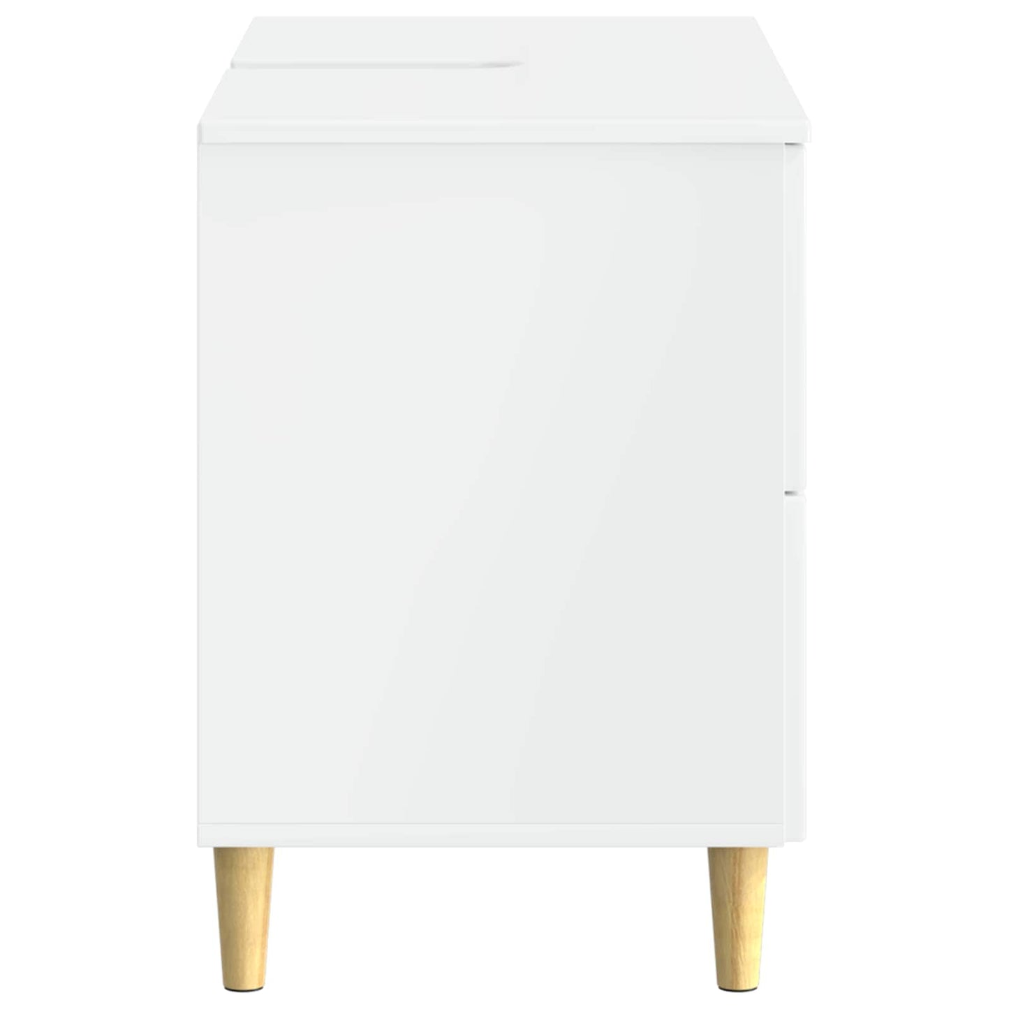 Badkamer wastafelkast ARNHEM Hoogglans Wit 82 x 41 x 59 cm