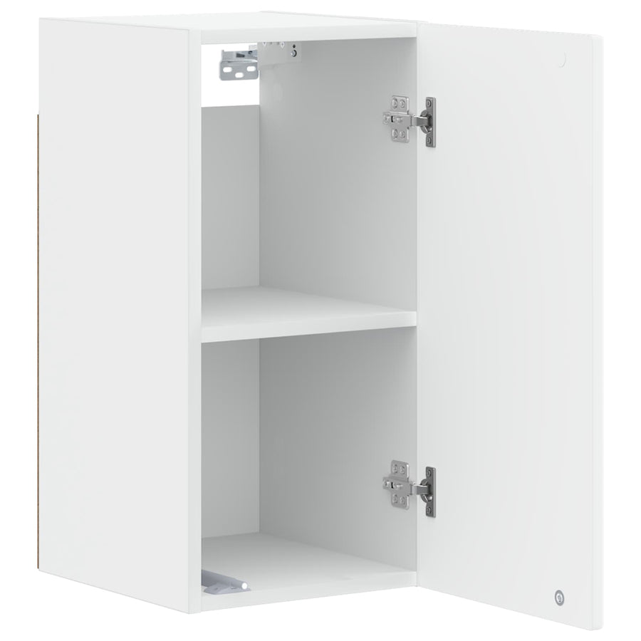 Badkamer wandkast ARNHEM Wit 30 x 31 x 59 cm Bewerkt hout