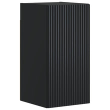 Badkamer wandkast ARNHEM Zwart 30 x 31 x 59 cm Bewerkt hout