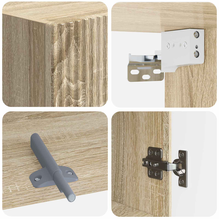 Badkamer wandkast ARNHEM Sonoma Eiken 30 x 31 x 59 cm
