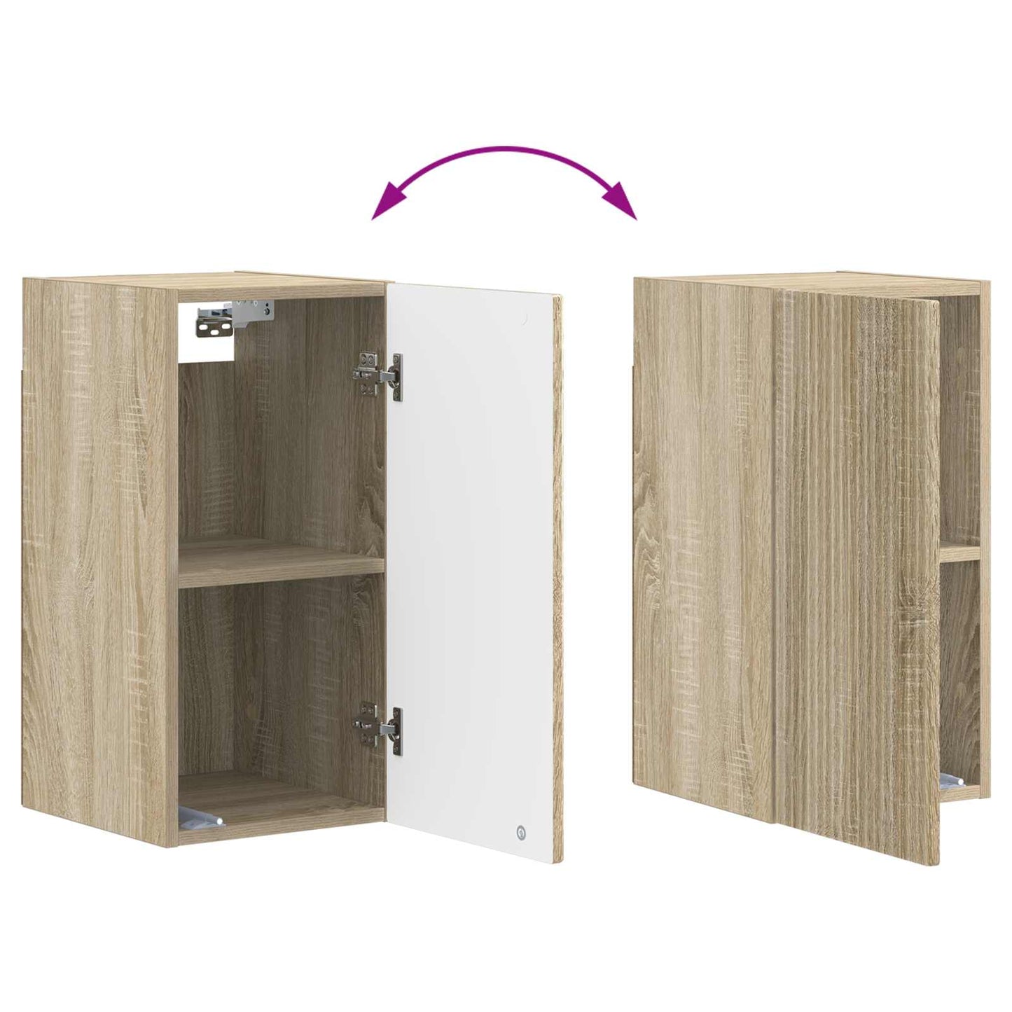 Badkamer wandkast ARNHEM Sonoma Eiken 30 x 31 x 59 cm