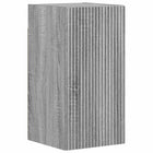 Badkamer wandkast 30x31x59 cm grijs Sonoma