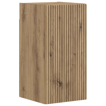 Badkamer wandkast ARNHEM Artisanaal eiken 30 x 31 x 59 cm