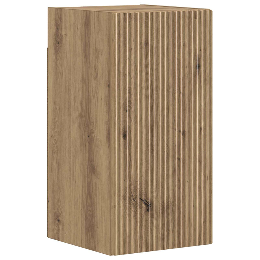 Badkamer wandkast ARNHEM Artisanaal eiken 30 x 31 x 59 cm