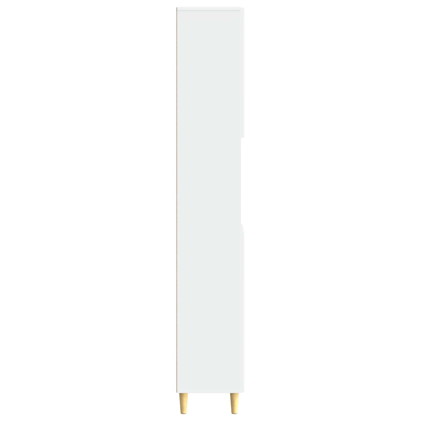 Badkamerkast met Open Plank ARNHEM Wit 30 x 31 x 190 cm