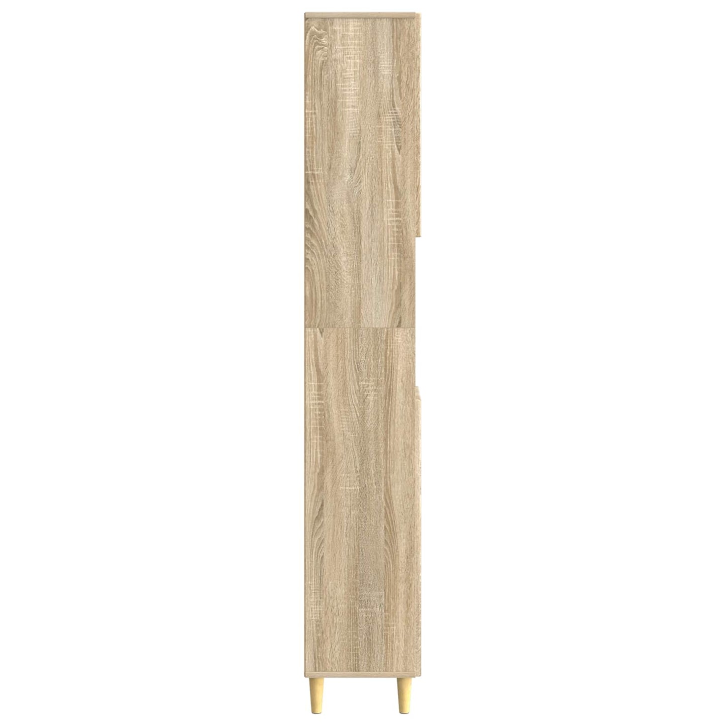 Badkamerkast met Open Plank ARNHEM Sonoma Eiken