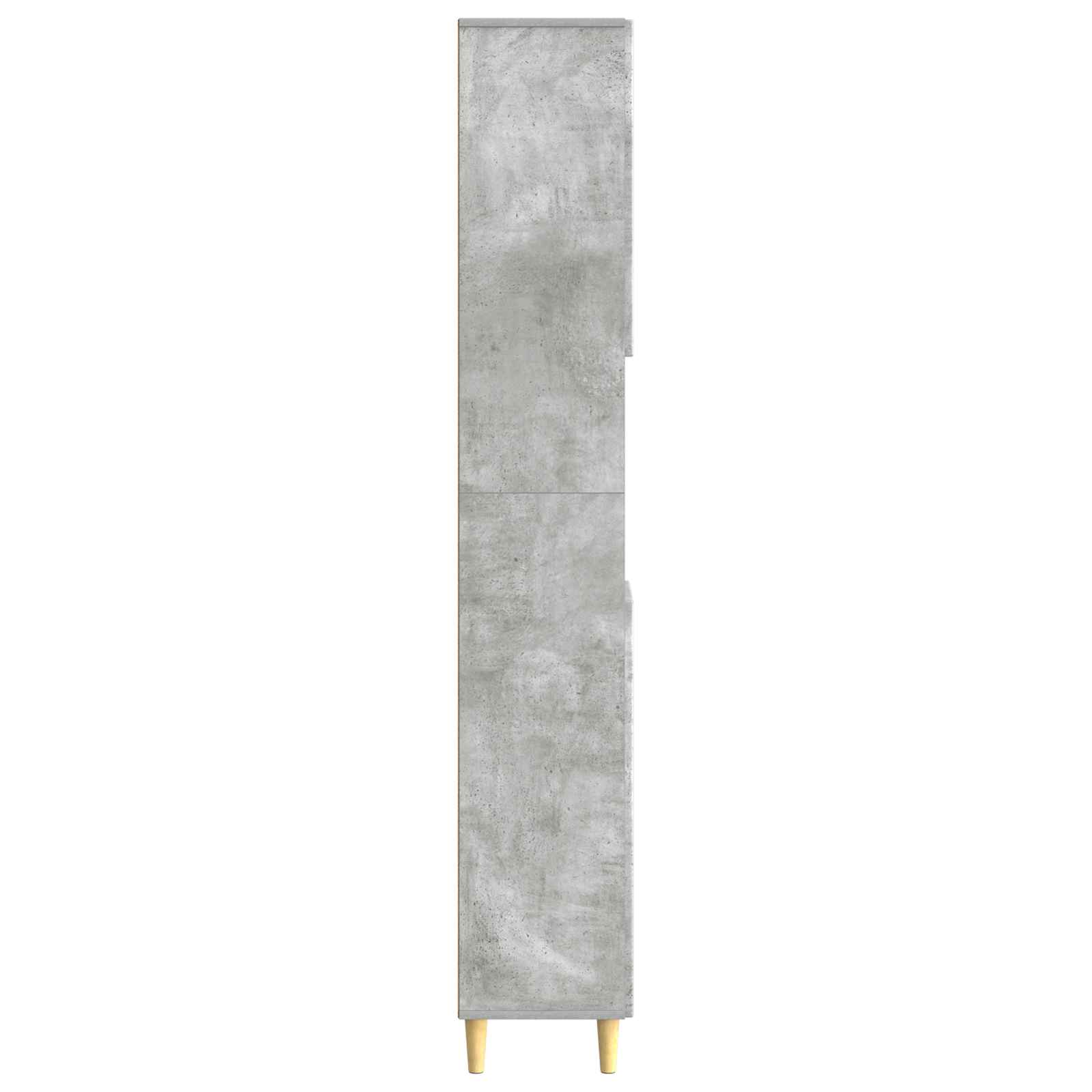 Badkamerkast met Open Plank ARNHEM Betongrijs 30 x 31 x 190 cm