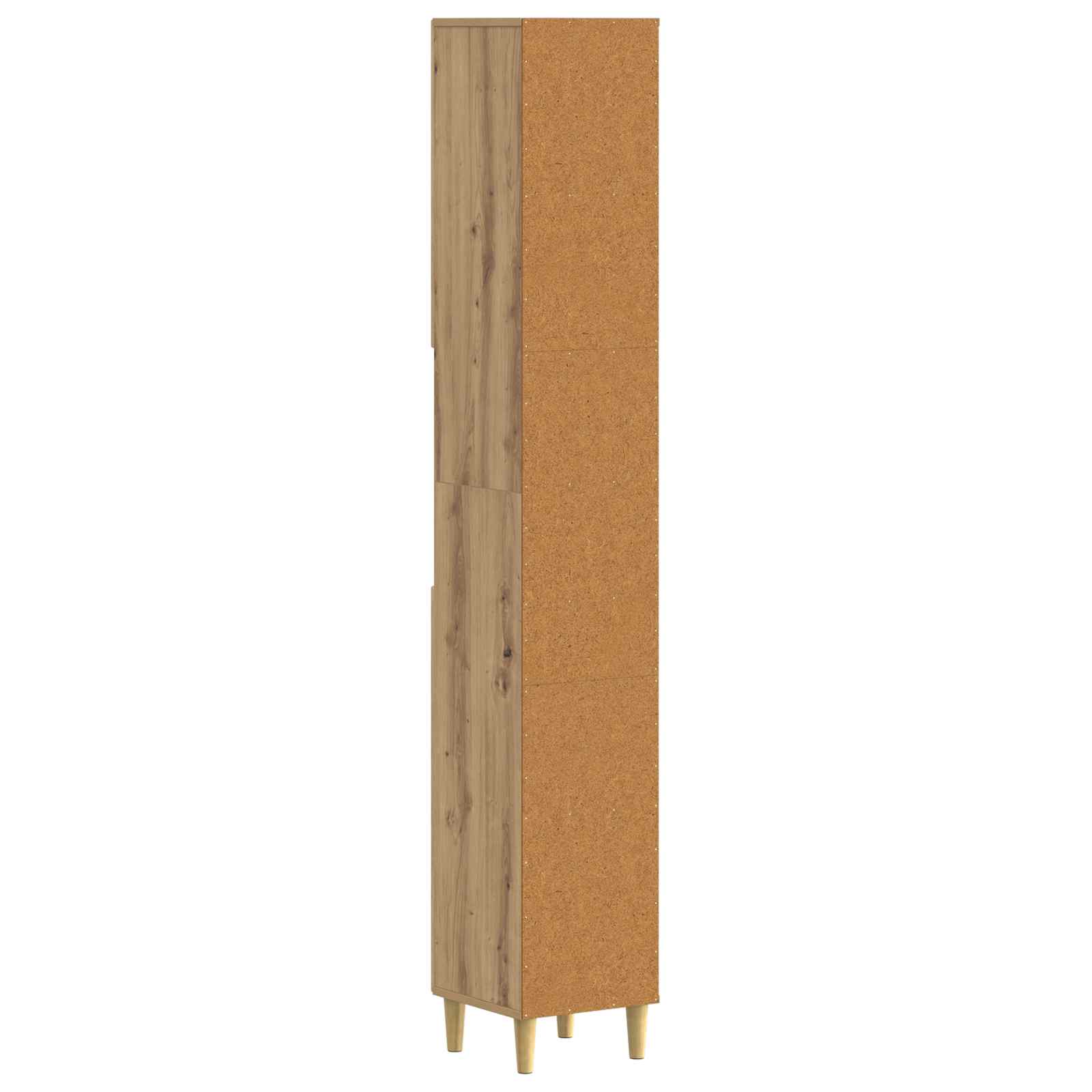 Badkamerkast met Open Plank ARNHEM Artisanaal eiken