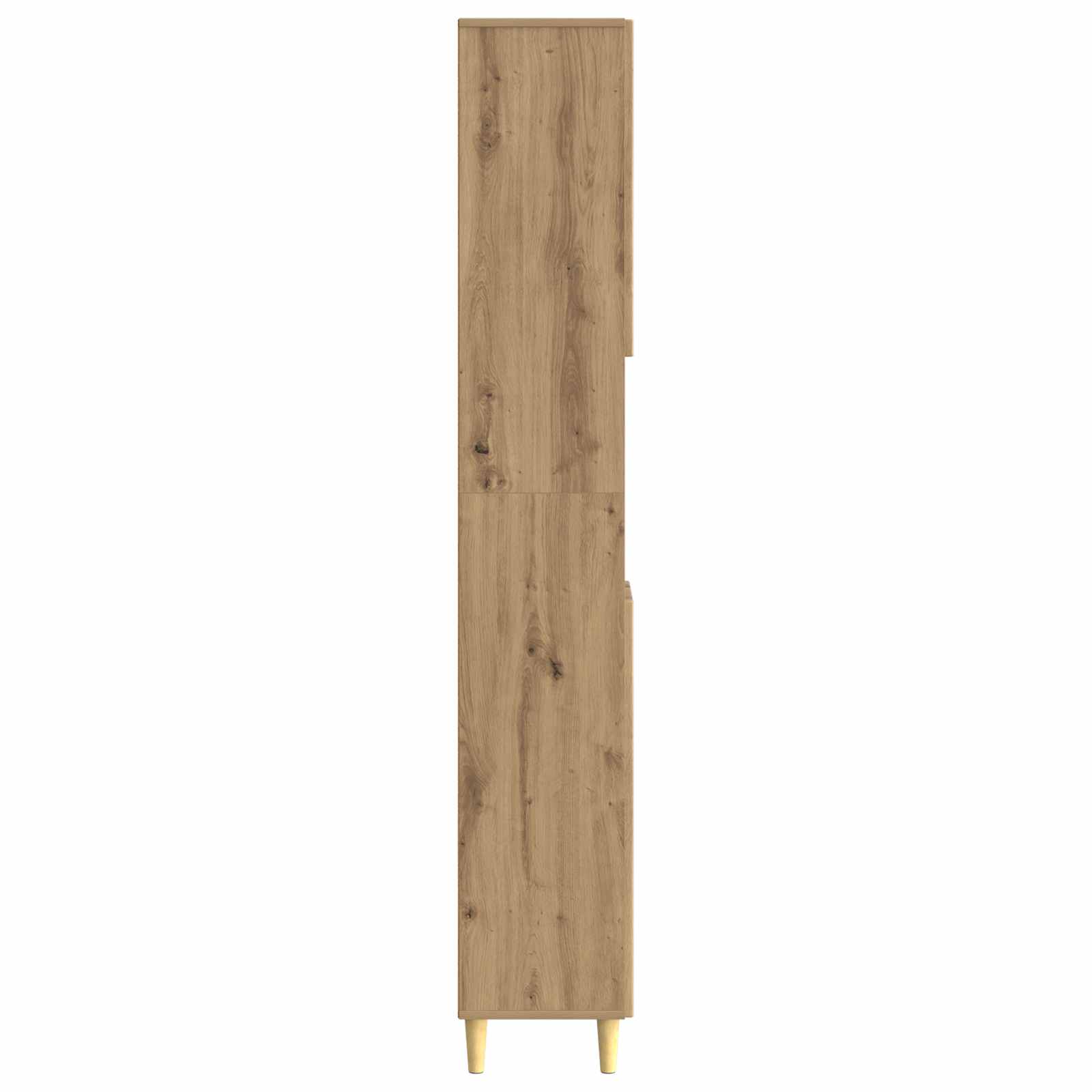 Badkamerkast met Open Plank ARNHEM Artisanaal eiken