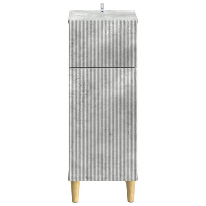 Badkamer Opbergkast ARNHEM Betongrijs 30 x 31 x 80 cm