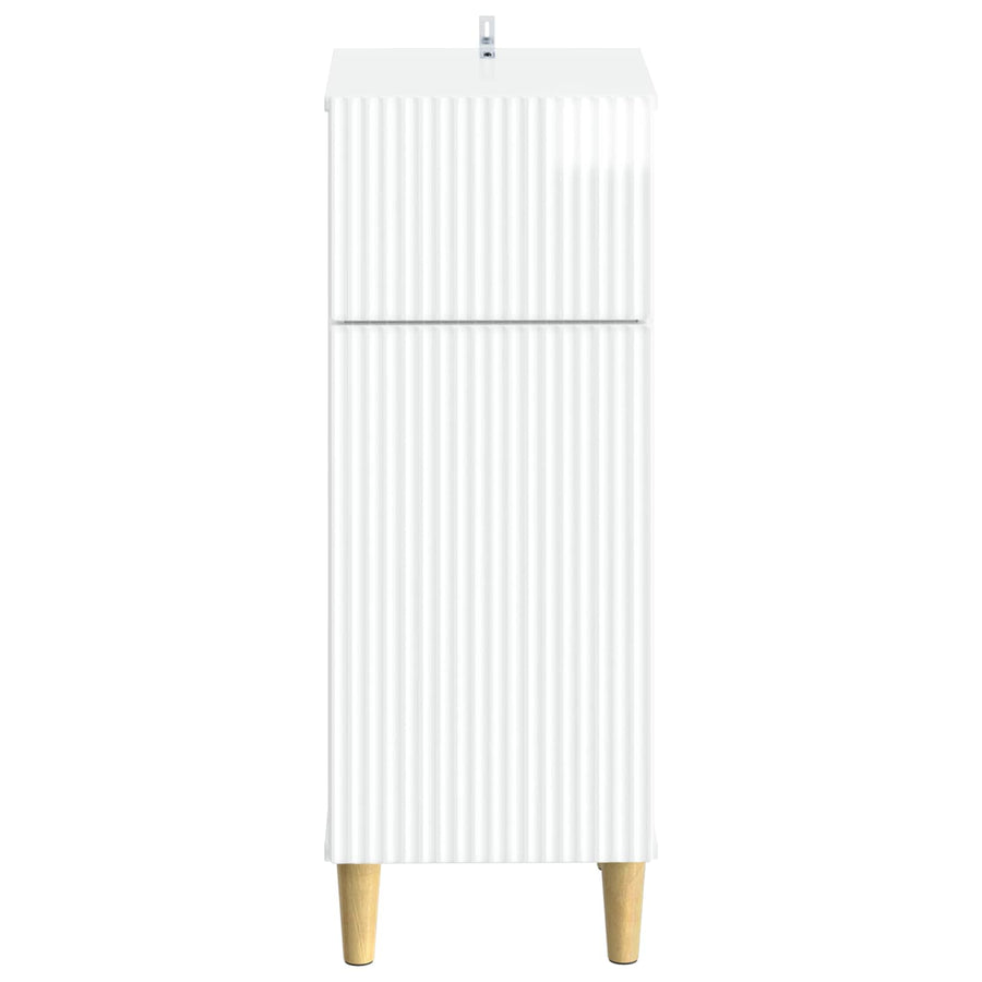 Badkamer Opbergkast ARNHEM Hoogglans Wit 30 x 31 x 80 cm
