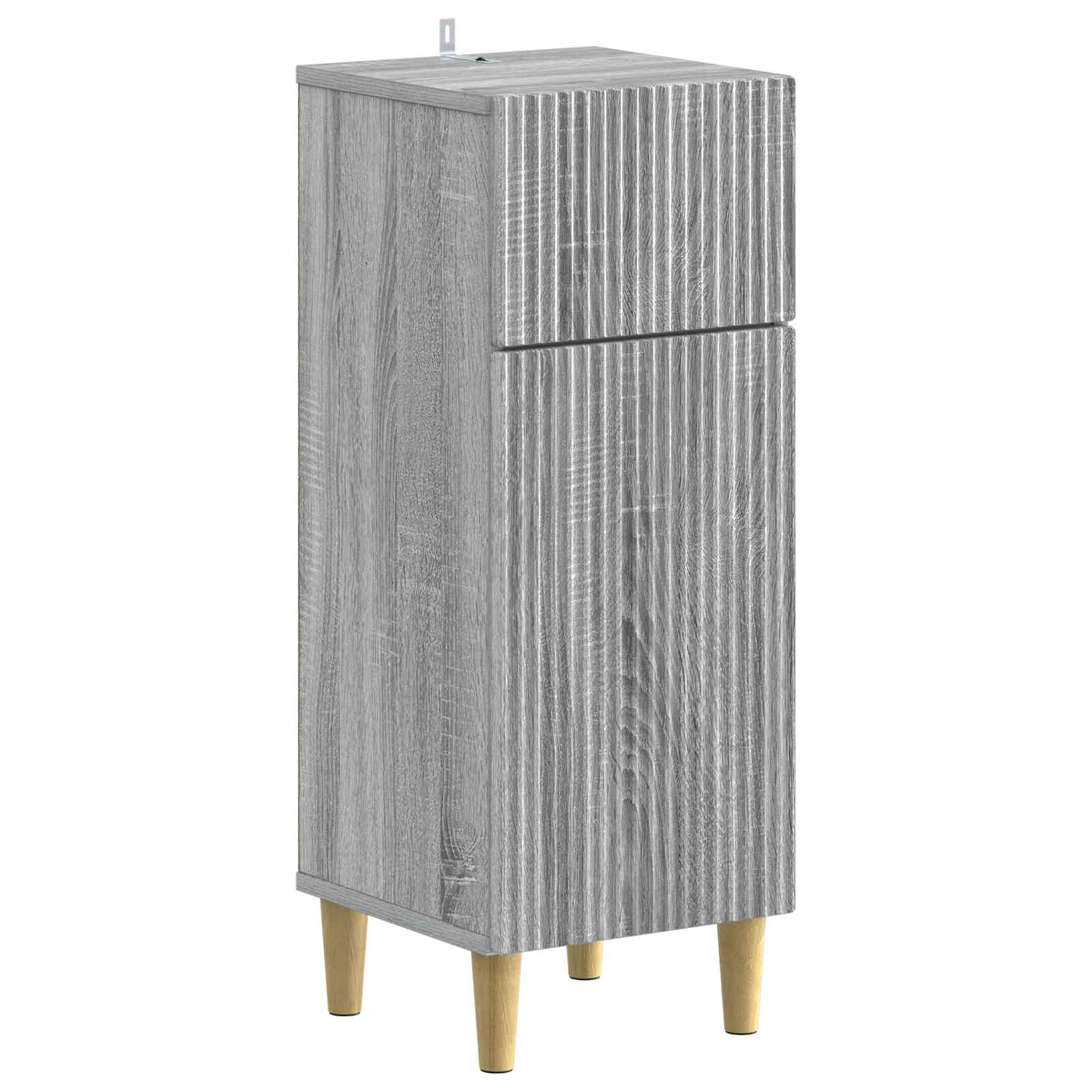 Badkamer Opbergkast ARNHEM Grijs Sonoma 30 x 31 x 80 cm