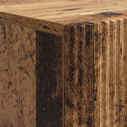Badkamer Opbergkast ARNHEM Oud hout 30 x 31 x 80 cm