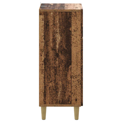 Badkamer Opbergkast ARNHEM Oud hout 30 x 31 x 80 cm