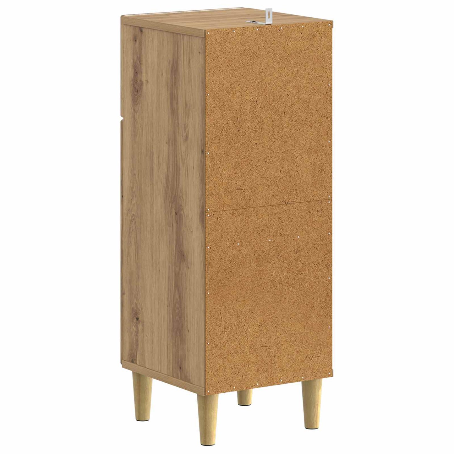 Badkamer Opbergkast ARNHEM Artisanaal eiken 30 x 31 x 80 cm