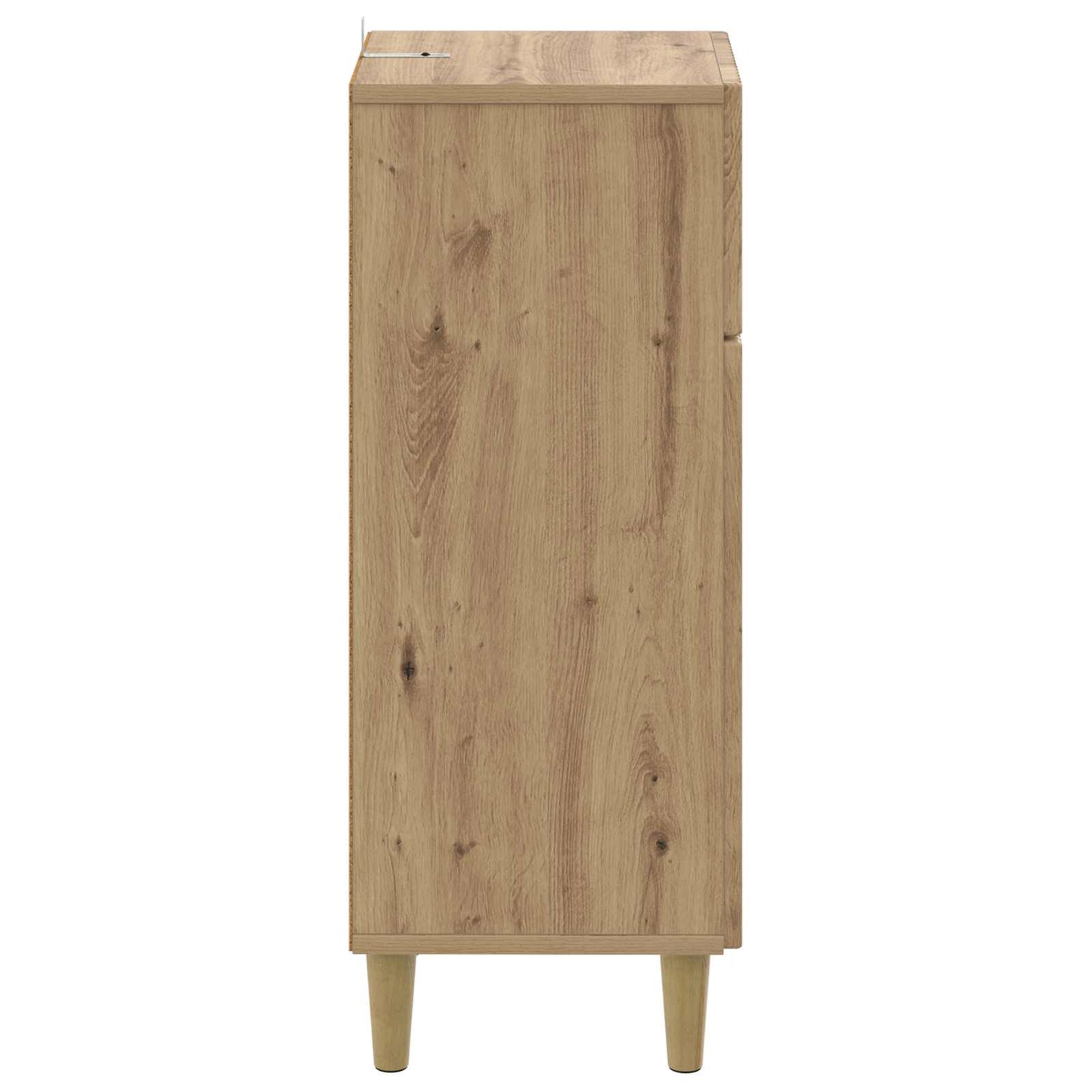 Badkamer Opbergkast ARNHEM Artisanaal eiken 30 x 31 x 80 cm