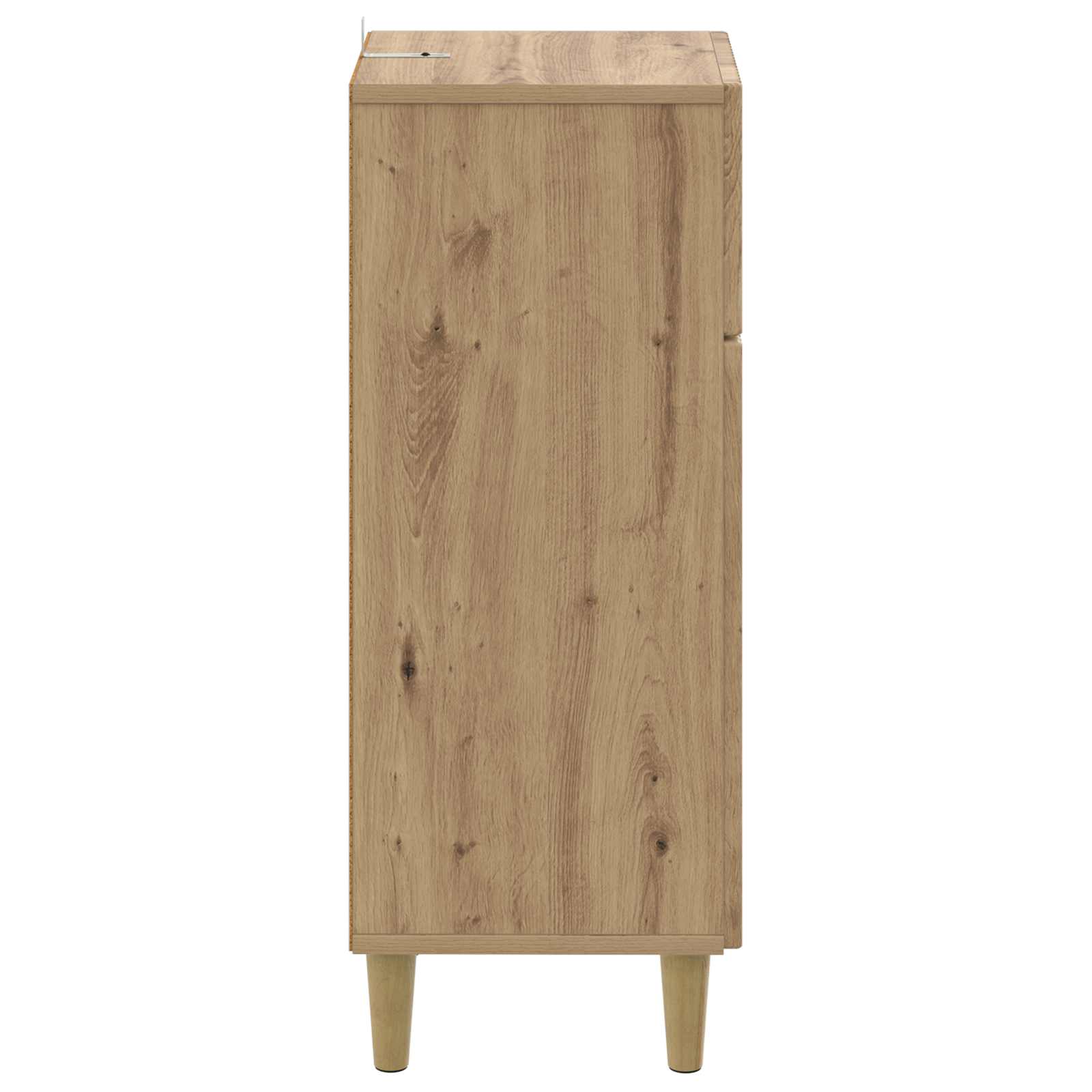 Badkamer Opbergkast ARNHEM Artisanaal eiken 30 x 31 x 80 cm