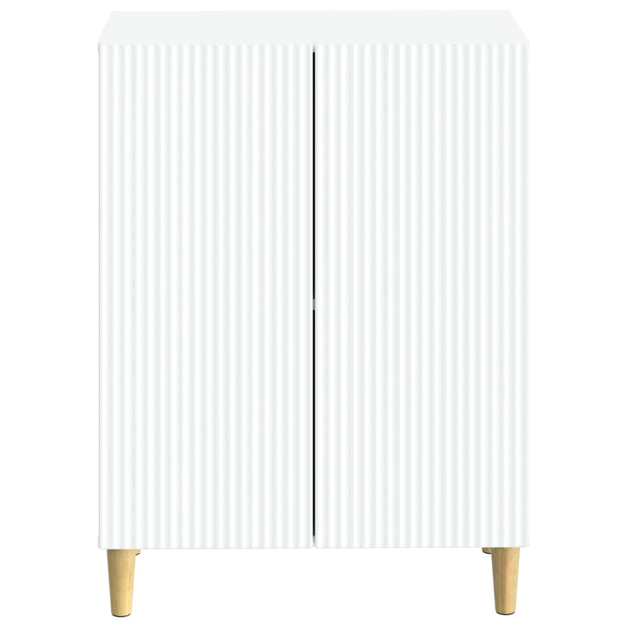 Badkamer Opbergkast ARNHEM Wit 59,5 x 31 x 80 cm Bewerkt hout