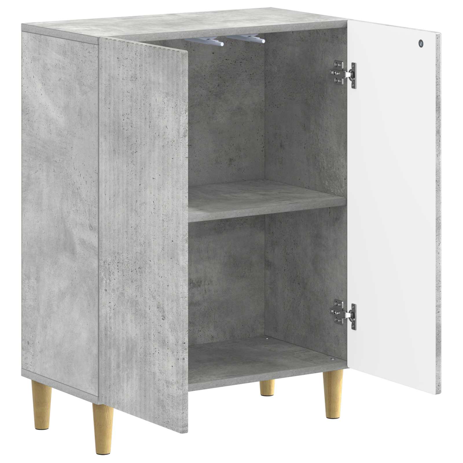 Badkamer Opbergkast ARNHEM Betongrijs 59,5 x 31 x 80 cm
