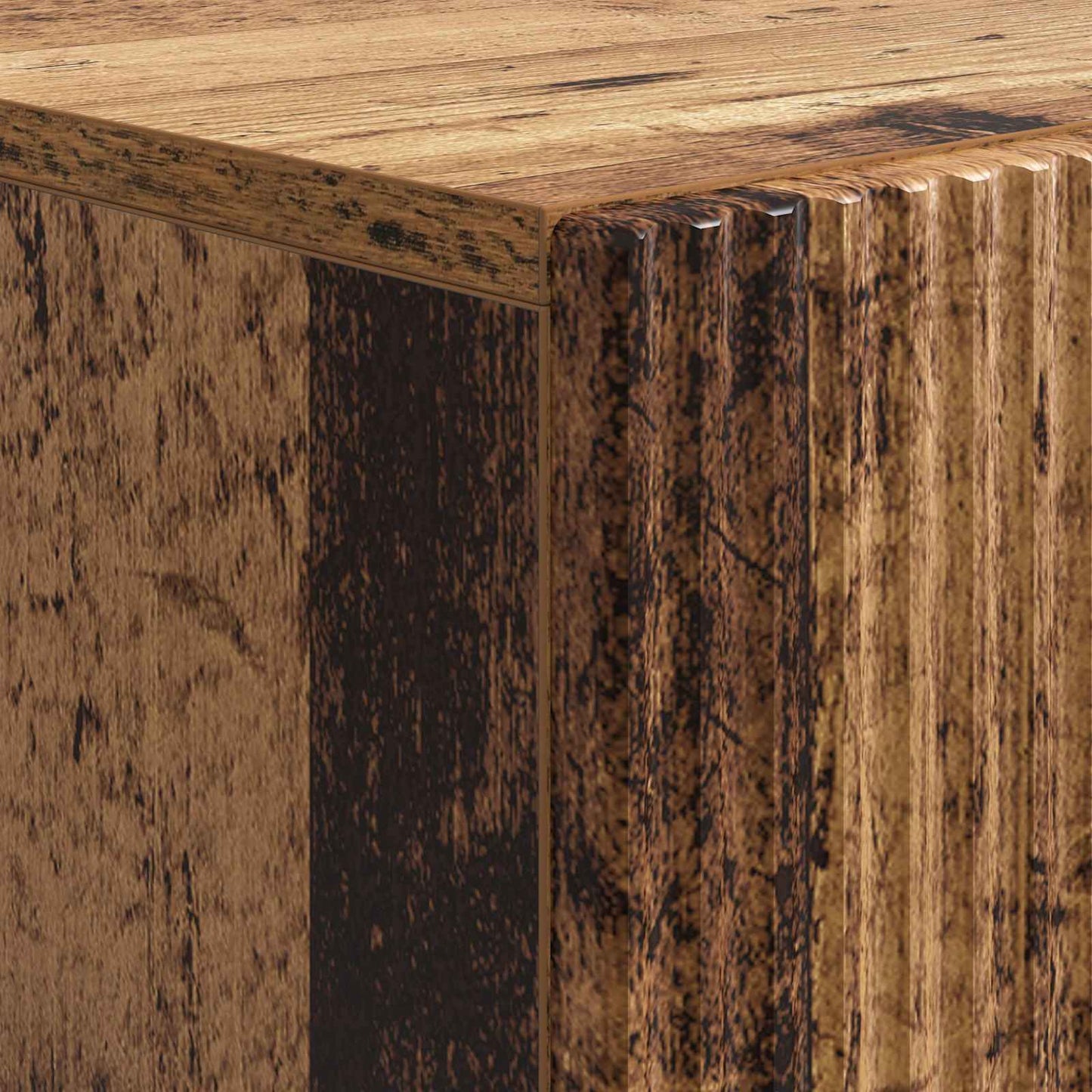 Badkamer Opbergkast ARNHEM Oud hout 59,5 x 31 x 80 cm