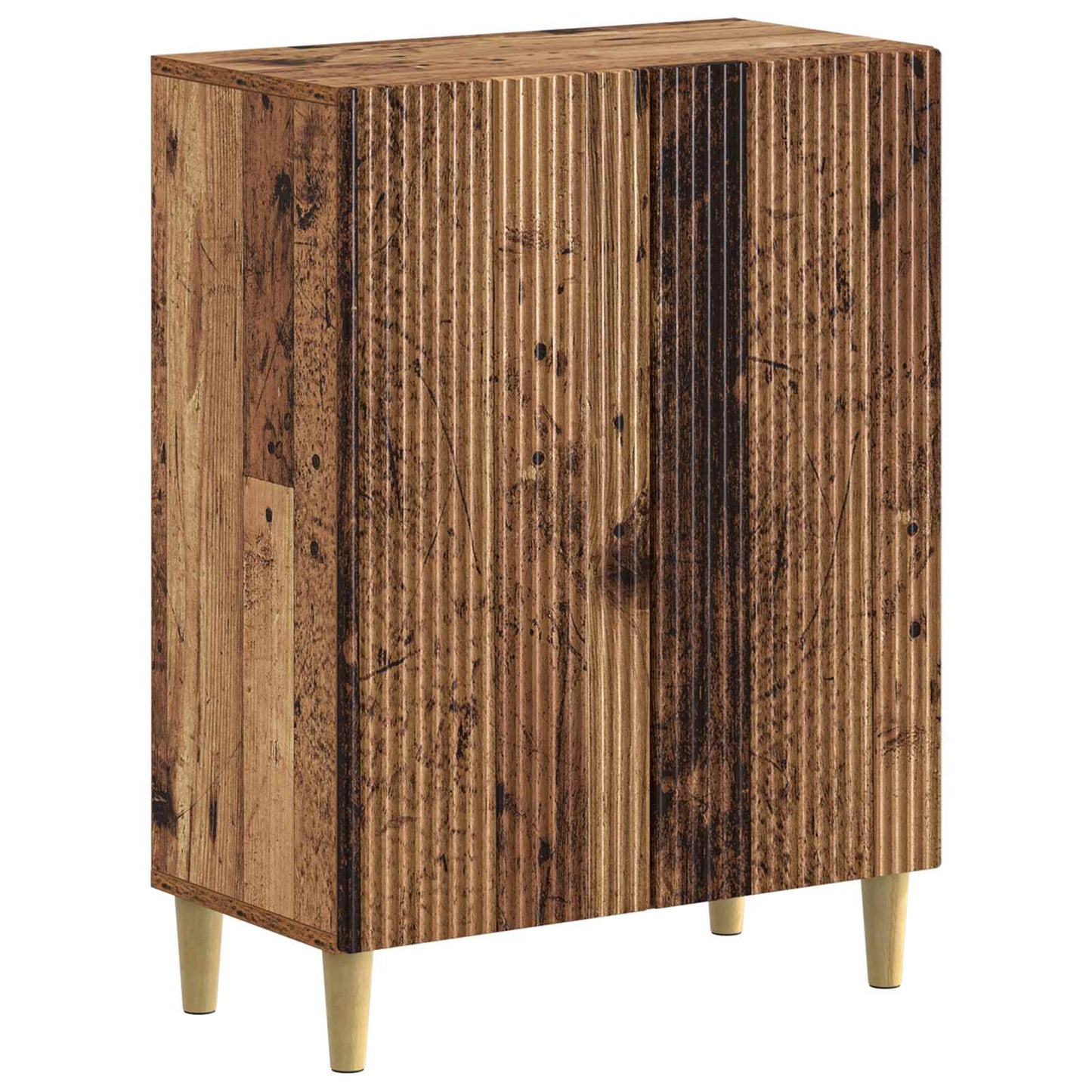 Badkamer Opbergkast ARNHEM Oud hout 59,5 x 31 x 80 cm