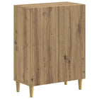 Badkamerkast 59,5x31x80 cm artisanaal eiken