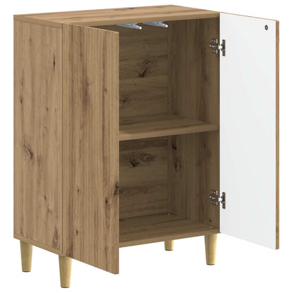 Badkamer Opbergkast ARNHEM Artisanaal eiken 59,5 x 31 x 80 cm